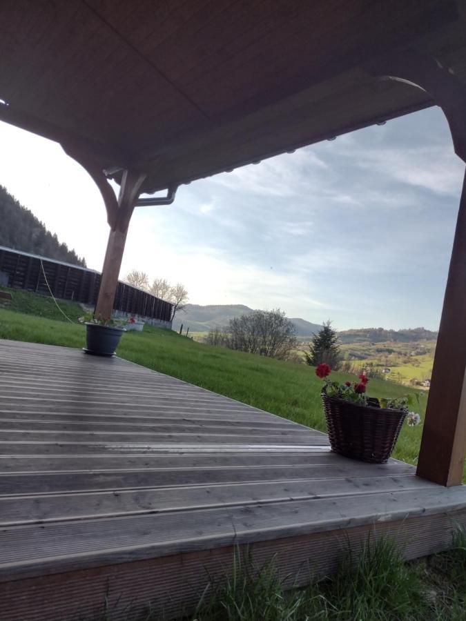 Domek Na Berechu Domek W Gorach-Pieniny Villa Szlachtowa Esterno foto